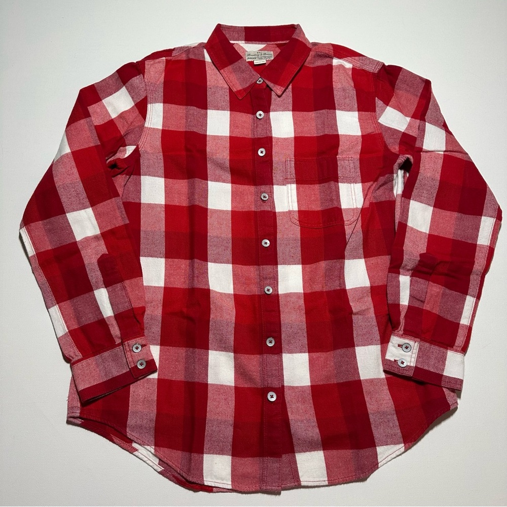 Broadway & Broome Shirtmakers for J Crew Buffalo Check Button Down Shirt - XS